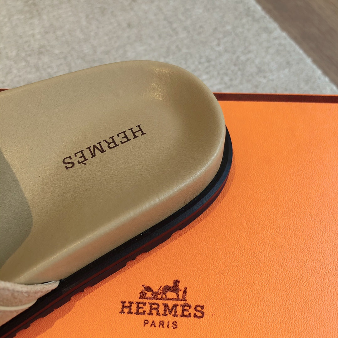 EMPIRE SANDAL PEANUT SUEDE
